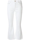 MICHAEL MICHAEL KORS cropped kick-flared trousers,MS89CNZ4AM12775661
