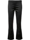 THE ROW THE ROW FLARED CROPPED TROUSERS - BLACK,3202W87812818676