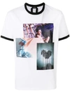 N°21 PHOTO PRINT RINGER TEE,F21C636312787261