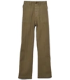 R13 Utility Kick Pant in Olive,210000031919