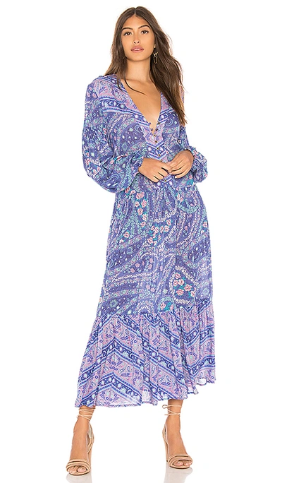 Spell & The Gypsy Collective City Lights Gown In Purple