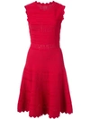 YIGAL AZROUËL CLASSIC SWING DRESS,Y38402RNSCARLET12549552