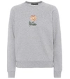 ALEXA CHUNG Embroidered cotton sweatshirt
