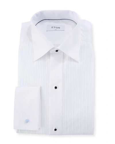 ETON MEN'S SLIM-FIT PLEATED BIB FORMAL SHIRT,PROD210240023