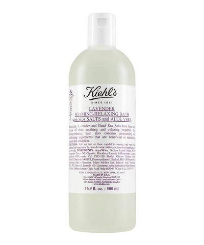 Kiehl's Since 1851 Lavender Foaming-relaxing Bath 500ml In White