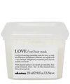Davines Love Curl Hair Mask 250ml In White