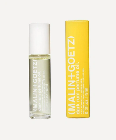 Malin + Goetz Dark Rum Perfume Oil In Transparent