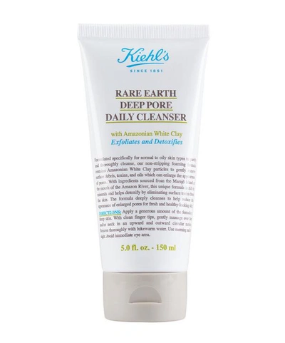 Kiehl's Since 1851 Rare Earth Deep Pore Daily Cleanser 150ml In Brown