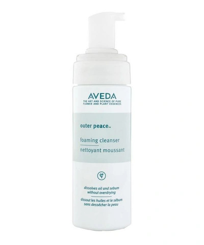 Aveda Outer Peace Foaming Cleanser 125ml In White