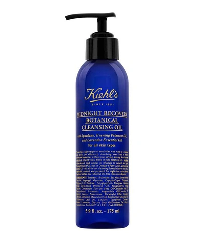 Kiehl's Since 1851 Midnight Recovery Botanical Cleansing Oil 5.9 oz/ 175 ml In White