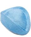 BARNETT LAWSON TRIMMINGS STRAW PERCHER HAT