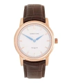 CORNICHE ROSE GOLD HERITAGE 40 CREAM DIAL WATCH