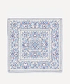 Liberty London Lodden 70 X 70 Silk Scarf In Lodden Cream