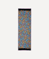 Liberty London Hera Long Silk Scarf In Black