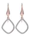 Monica Vinader Gold-plated Diamond Riva Kite Earrings In Gold