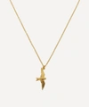 ALEX MONROE GOLD-PLATED FLYING SWALLOW PENDANT NECKLACE,277995