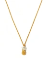 ALEX MONROE GOLD-PLATED BABY PINEAPPLE NECKLACE,000517559