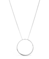 DINNY HALL SILVER SIGNATURE LARGE HALO PENDANT NECKLACE,000565895