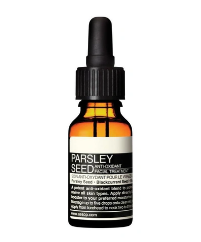 Aesop Parsley Seed Anti-oxidant Facial Treatment 15ml In N/a