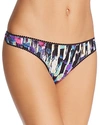 On Gossamer 'triple Twist' Mesh Thong In Movement