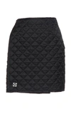 OFF-WHITE QUILTED MINI SKIRT,OWCC050F18B190531000