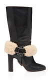 OFF-WHITE FOR RIDING CALF LOW BOOT,OWIA130F18B930161000.