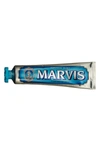 Marvis 3.8 Oz. Aquatic Mint Toothpaste In Aquatic Mint