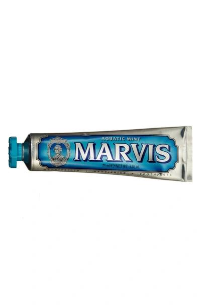 Marvis 3.8 Oz. Aquatic Mint Toothpaste