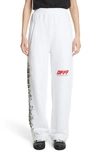 OFF-WHITE OFFF SWEATPANTS,OWCH002S180031240120