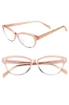 CORINNE MCCORMACK MARLEY 52MM READING GLASSES - PINK/ GREY,1015275-150