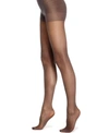 Hanes Women's Alive Full Support Control Top Graduated Compression Reinforced Toe Pantyhose Sheers 810 In Barely Black - Nude 03
