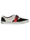 PALM ANGELS TRICOLOR BUCKLE SNEAKERS,10545495