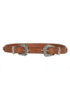 ORCIANI DOUBLE BUCKLE BELT,10545604