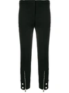 ALEXANDER MCQUEEN zipped ankle trousers,514818QKF0612797114