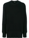 ANN DEMEULEMEESTER PLAIN SWEATSHIRT,1702381822012774278