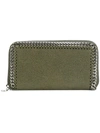 STELLA MCCARTNEY FALABELLA ZIP WALLET,434750W913212459399