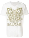 PIERRE BALMAIN LOGO PRINT T-SHIRT,HP68205TA828512786009