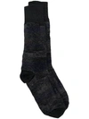 ISSEY MIYAKE patterned socks,ME86AI00512794565