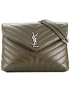 Saint Laurent Loulou Chain Bag - Green In Green