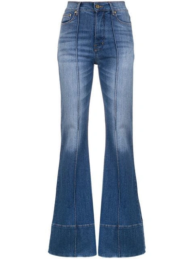 Amapô Paris Flared Jeans In Azul