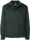PS BY PAUL SMITH PS BY PAUL SMITH SHIRT-STYLE JACKET - GREEN,PUPD977R5703912579969