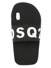 Dsquared2 Flip-flop Iphone X Case In Nero-bianco