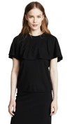 RHIÉ CHARLES RUFFLE TOP