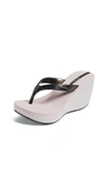 IPANEMA BOLERO WEDGE FLIP FLOPS