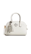 Tory Burch Mcgraw Small Satchel In New Ivory