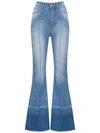 AMAPÔ LYON FLARED JEANS,AMI1003212656725