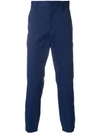 PRADA contrast trim trousers,SPF93S1811P5H12651557