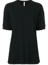 No Ka'oi Textured Crew Neck T-shirt In Black