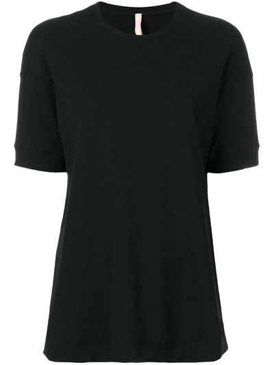 No Ka'oi Textured Crew Neck T-shirt In Black