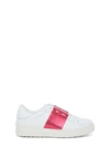 Valentino Open Sneaker In Bianco
